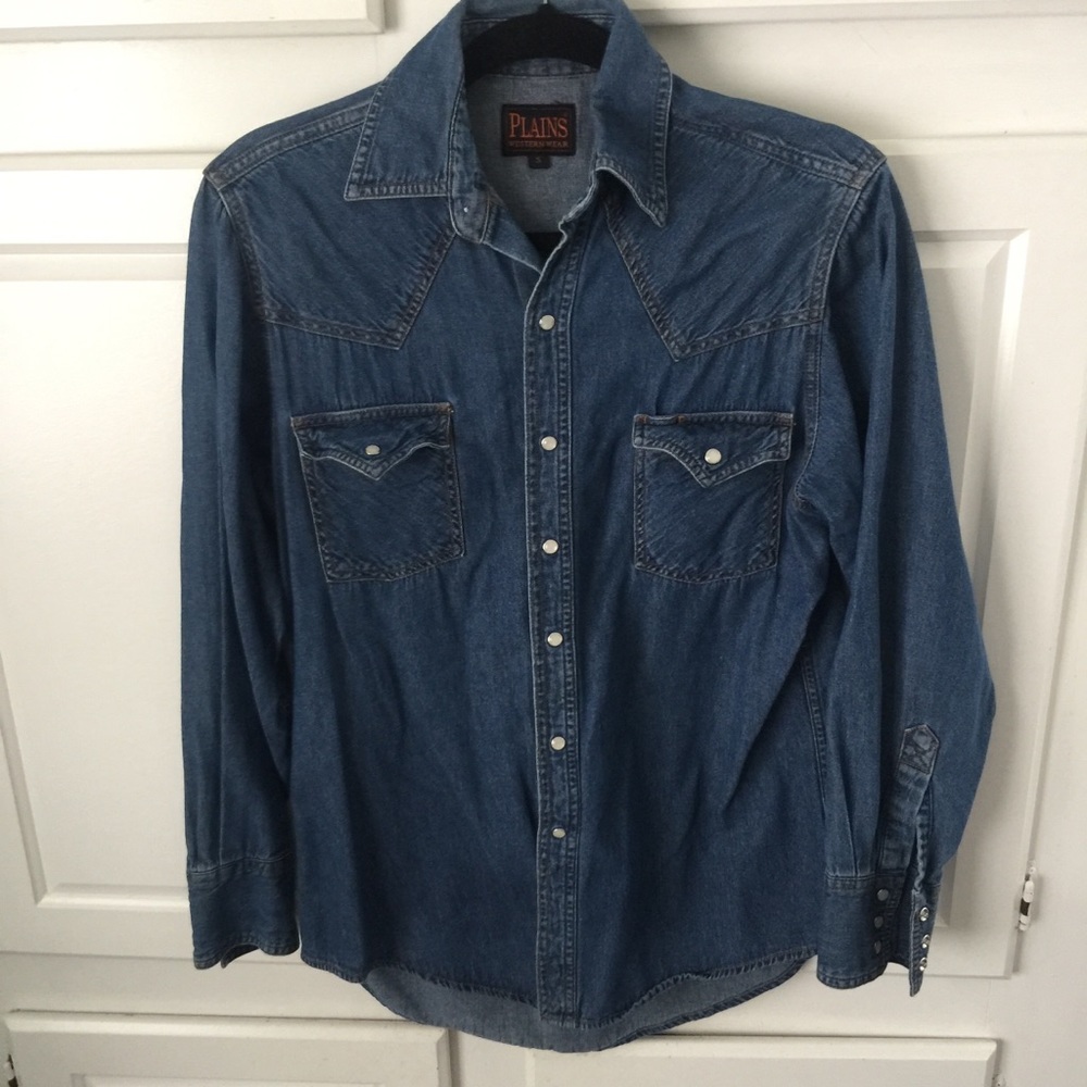 Long Sleeve Denim Shirt